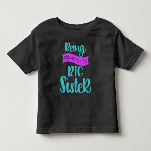 T-shirt Pour Les Tous Petits Devenir Grande Soeur