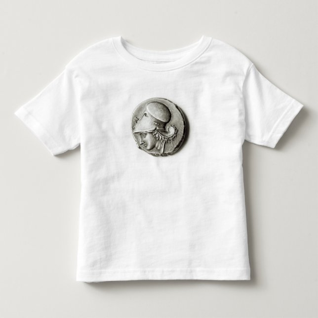 T-shirt Pour Les Tous Petits Didrachma de Heracles : Athéna de representation (Devant)