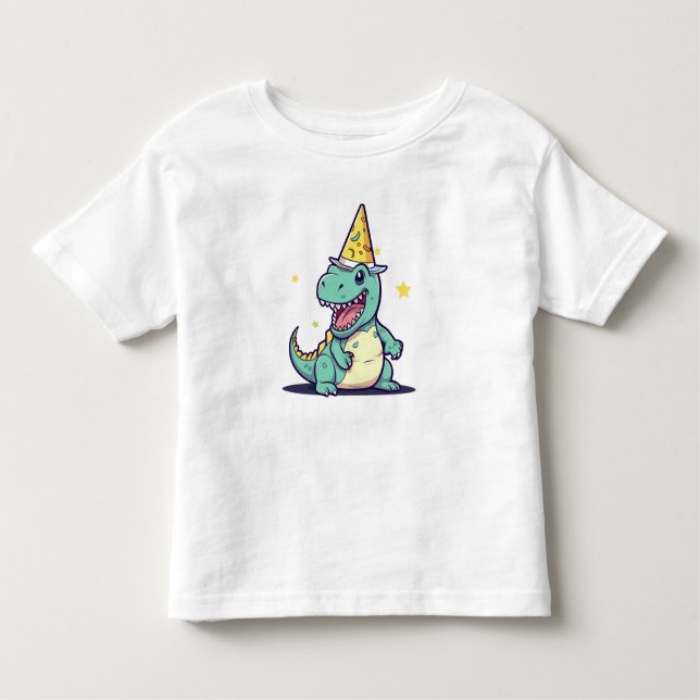 T-shirt Pour Les Tous Petits Dino Party (Devant)