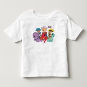 T-shirt Pour Les Tous Petits Dino Ranch Friends Design