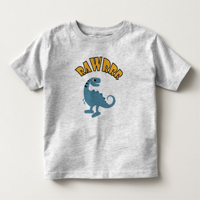 T-shirt Pour Les Tous Petits Dinosaure bébé design - Bodysuit Jersey bébé (Devant)