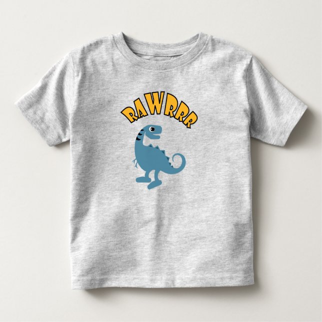 T-shirt Pour Les Tous Petits Dinosaure bébé design - Bodysuit Jersey bébé (Devant)