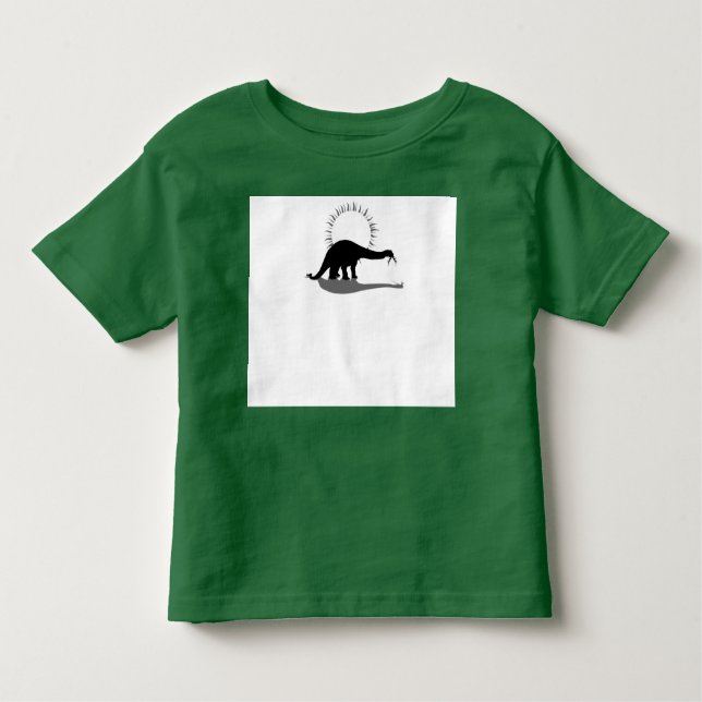 T-shirt Pour Les Tous Petits Dinosaure - brontosaure (Devant)