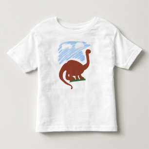 T-shirt Pour Les Tous Petits Dinosaure dessin animé