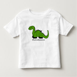 T-shirt Pour Les Tous Petits Dinosaure "Shamrockasaurus "