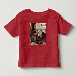 T-shirt Pour Les Tous Petits Dire grâce par Norman Rockwell
