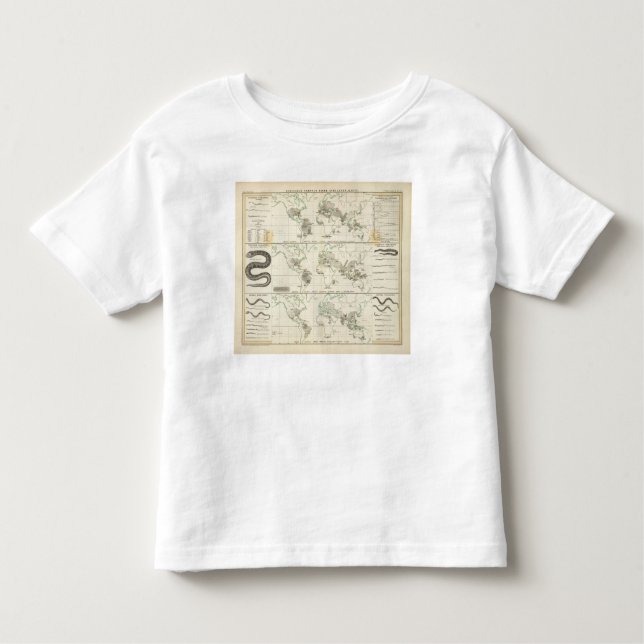 T-shirt Pour Les Tous Petits Distributions de serpent (Devant)