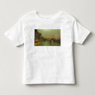T-shirt Pour Les Tous Petits Docks de John Atkinson Grimshaw   Liverpool