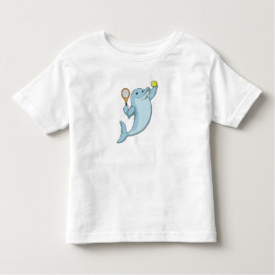 T-shirt Pour Les Tous Petits Dolphin at tennis