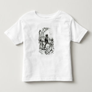 T-shirt Pour Les Tous Petits Don don Quichotte et les moulins à vent
