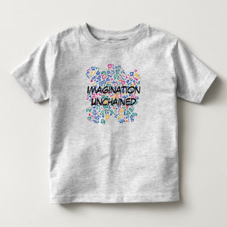 T-shirt Pour Les Tous Petits Doodle amusant coloré formes vibrantes
