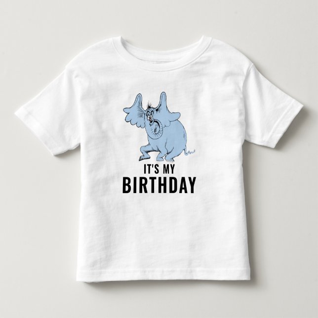 T-shirt Pour Les Tous Petits Dr. Seuss - Caractères | ANNIVERSAIRE DE ENFANT (Devant)
