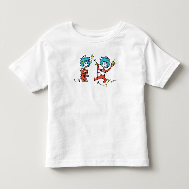 T-shirt Pour Les Tous Petits Dr Seuss | Grinch | Chose Une Chose DeuxDanses (Devant)