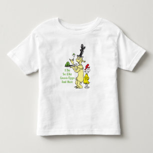 T-shirt Pour Les Tous Petits Dr Seuss   Oeufs verts et jambon   Ami et Sam-I-Am