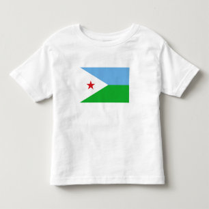 T-shirt Pour Les Tous Petits Drapeau de Djibouti