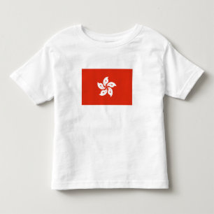 T-shirt Pour Les Tous Petits Drapeau de Hong Kong