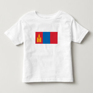 T-shirt Pour Les Tous Petits Drapeau de la Mongolie