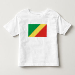 T-shirt Pour Les Tous Petits Drapeau de la République du Congo