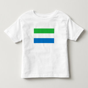 T-shirt Pour Les Tous Petits Drapeau de la Sierra Leone