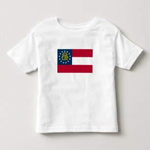 T-shirt Pour Les Tous Petits Drapeau de l'État de Géorgie