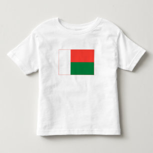 T-shirt Pour Les Tous Petits Drapeau de Madagascar