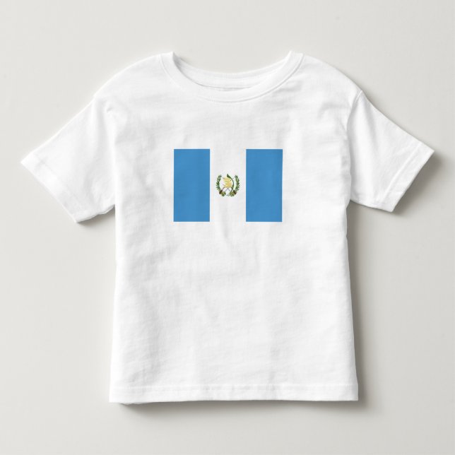 T-shirt Pour Les Tous Petits Drapeau du Guatemala (Devant)