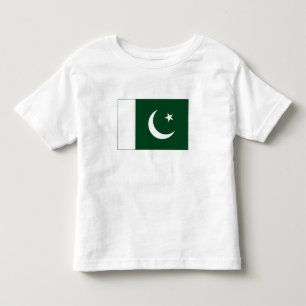 T-shirt Pour Les Tous Petits Drapeau du Pakistan