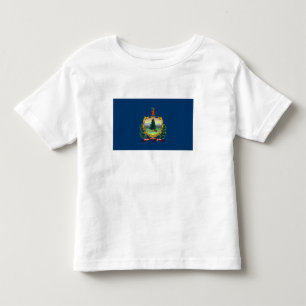 T-shirt Pour Les Tous Petits Drapeau du Vermont