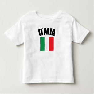 T-shirt Pour Les Tous Petits Drapeau Italie