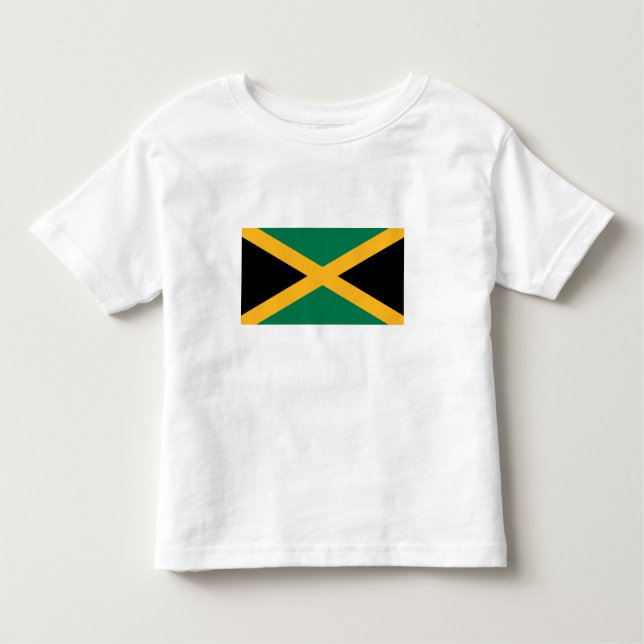 T-shirt Pour Les Tous Petits Drapeau Jamaïque (Devant)