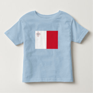 T-shirt Pour Les Tous Petits Drapeau Malte