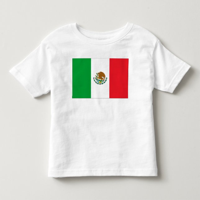 T-shirt Pour Les Tous Petits Drapeau mexicain Mexique Drapeau pour enfants (Devant)