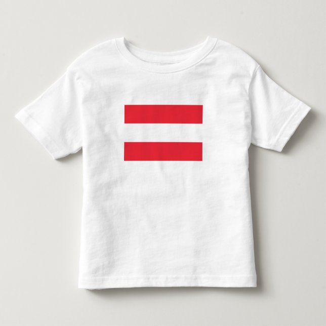 T-shirt Pour Les Tous Petits Drapeau patriotique autrichien (Devant)