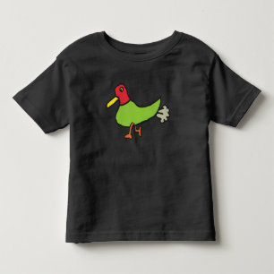 T-shirt Pour Les Tous Petits Drôle canard à farce