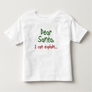 T-shirt Pour Les Tous Petits Drôle Père Noël citation Toddler vêtements pour en