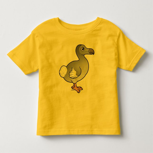 T-shirt Pour Les Tous Petits Dronte de Birdorable (Devant)