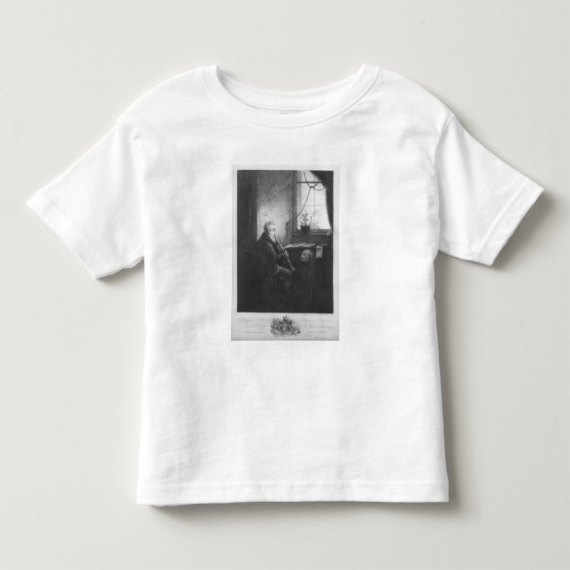 T-shirt Pour Les Tous Petits Duc Esterhazy Playing la clarinette, 1809 (Devant)