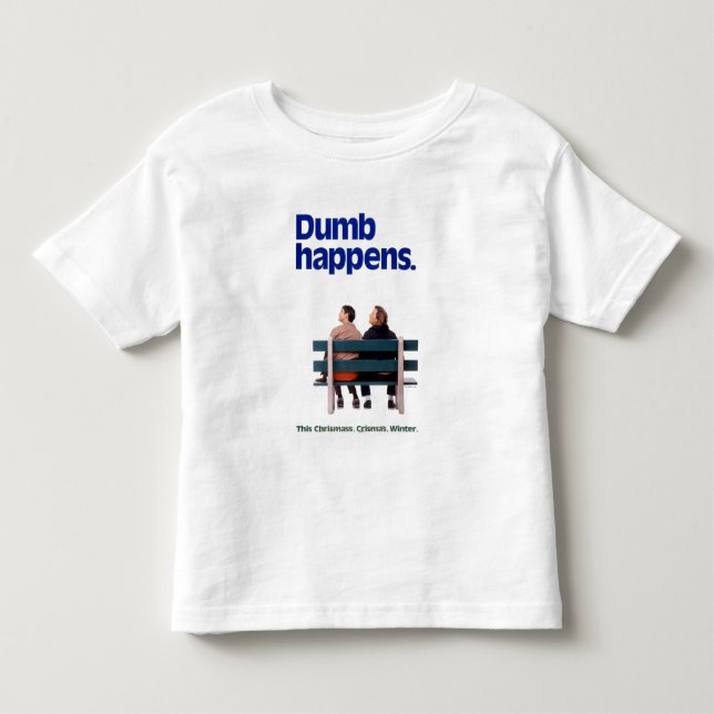 T-shirt Pour Les Tous Petits Dumb and Dumber | Des imperfections (Devant)
