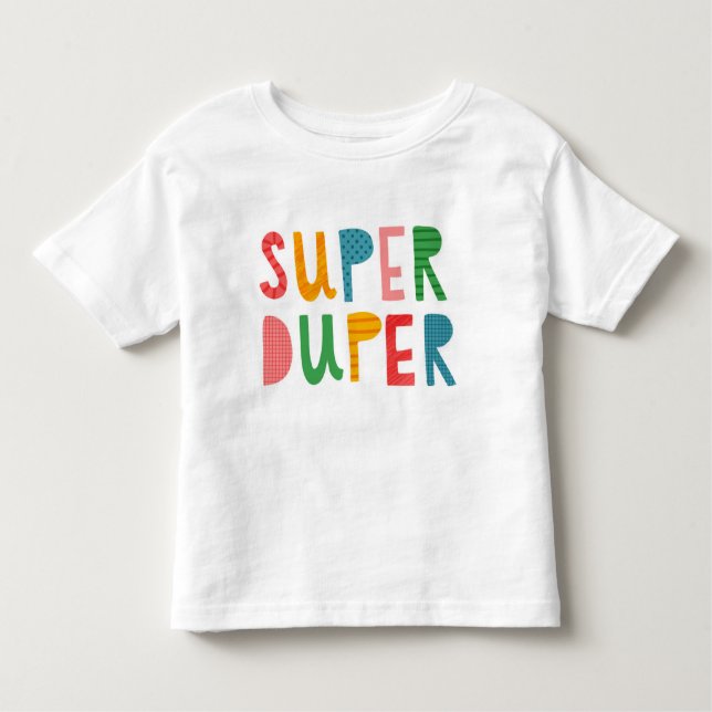T-shirt Pour Les Tous Petits Duper superbe (Devant)