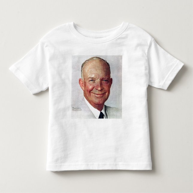 T-shirt Pour Les Tous Petits Dwight David Eisenhower (Devant)