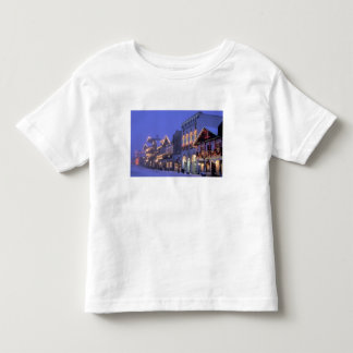 T-shirt Pour Les Tous Petits É.-U., États-Unis, Washington, Leavenworth. Rue pr