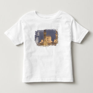 T-shirt Pour Les Tous Petits EAU, Dubaï. Mosquée en soirée avec Burj al Arab