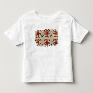 T-shirt Pour Les Tous Petits Échantillon de tissu de Lambayeque avec un chiffr