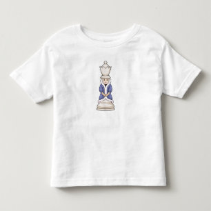 T-shirt Pour Les Tous Petits Échecs Queen Chess