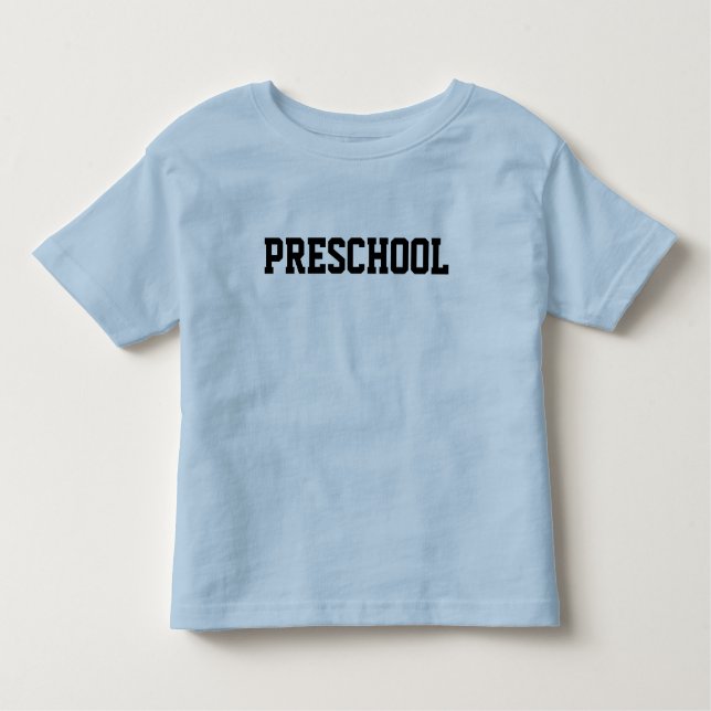 T-SHIRT POUR LES TOUS PETITS ÉCOLE MATERNELLE (Devant)