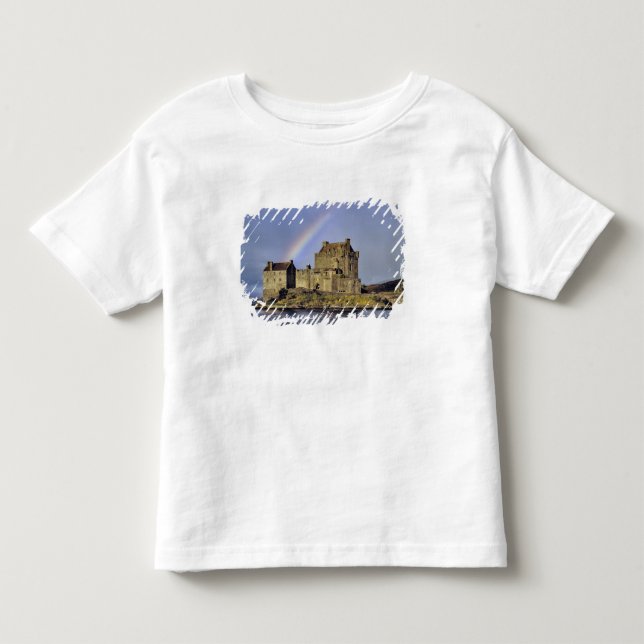 T-shirt Pour Les Tous Petits Écosse, Highland, Wester Ross, Eilean Donan (Devant)