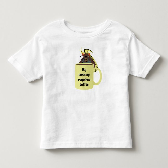 T-shirt Pour Les Tous Petits Écureuil coquin #396 (Devant)