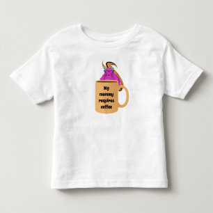 T-shirt Pour Les Tous Petits Écureuil Vilain #559 Tout-Petit