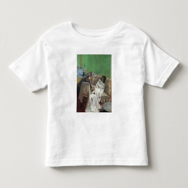 T-shirt Pour Les Tous Petits Edgar Degas | La pédicure, 1873 (Devant)