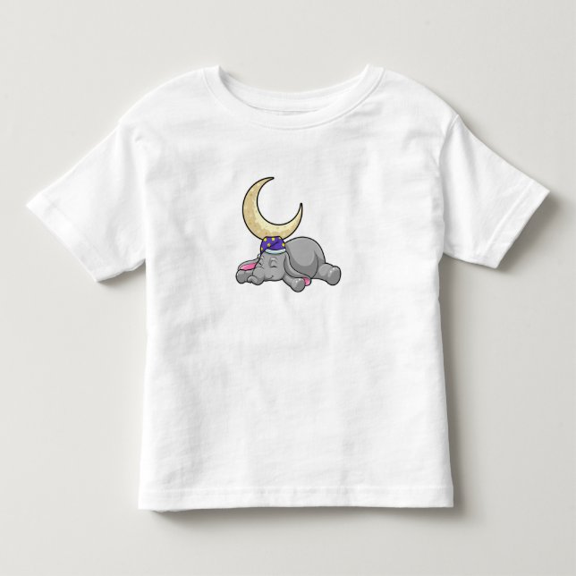 T-shirt Pour Les Tous Petits Elephant (Devant)